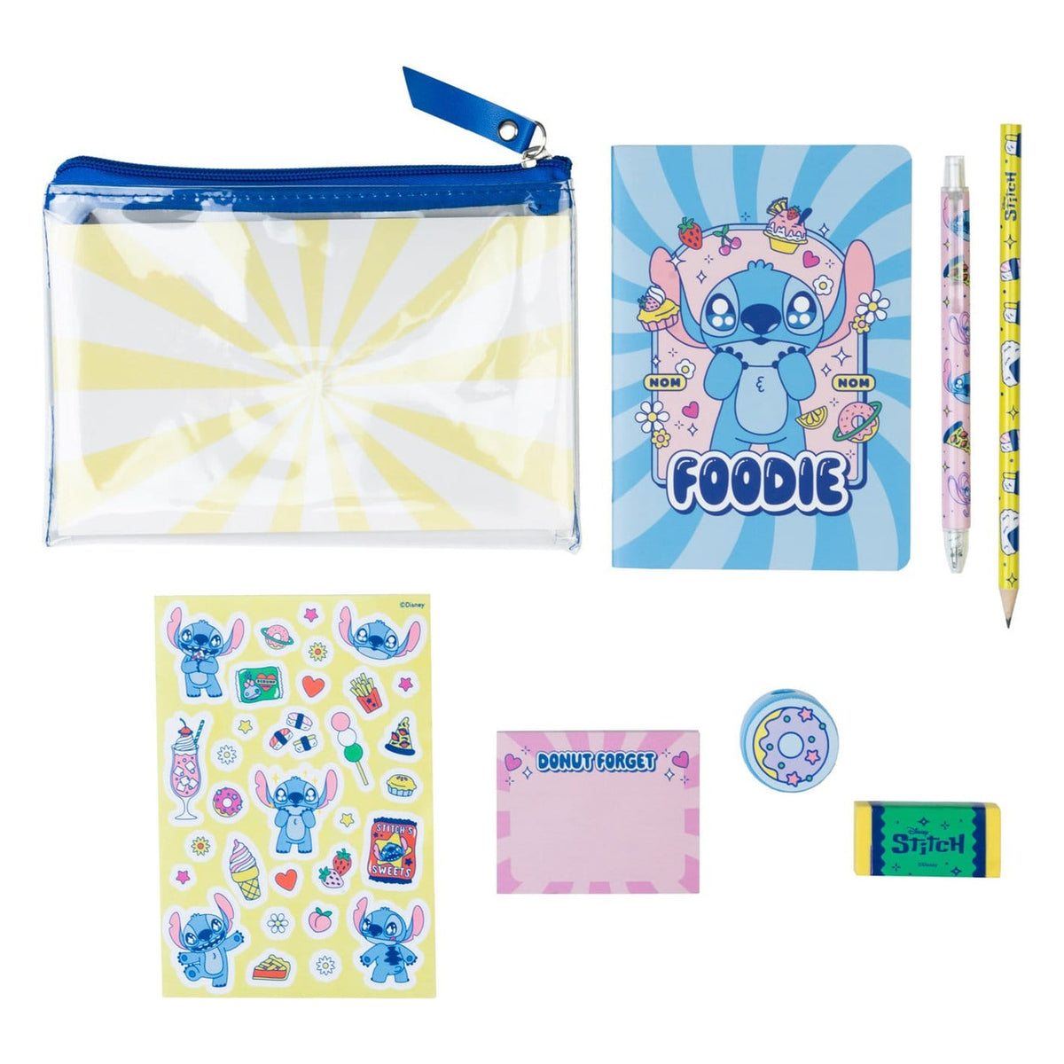 Image produit Set de papeterie Basic Disney Stitch