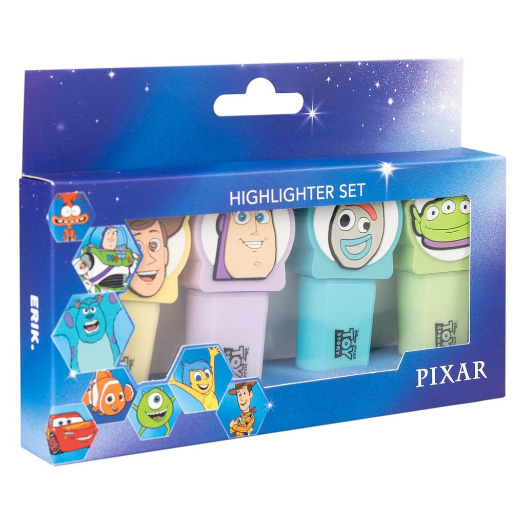 Image produit Toy Story - Set de 4 surligneurs avec toppers