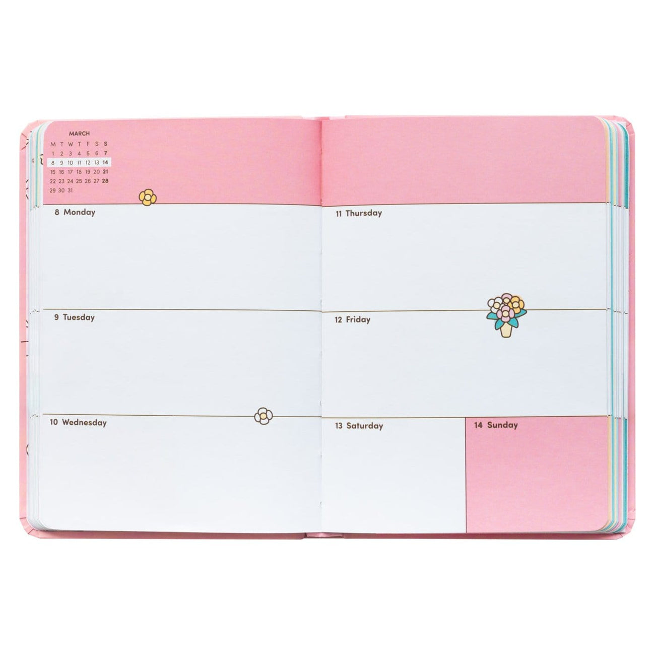 Image produit Agenda académique Pusheen Tropical Vacation 2026/27 A6