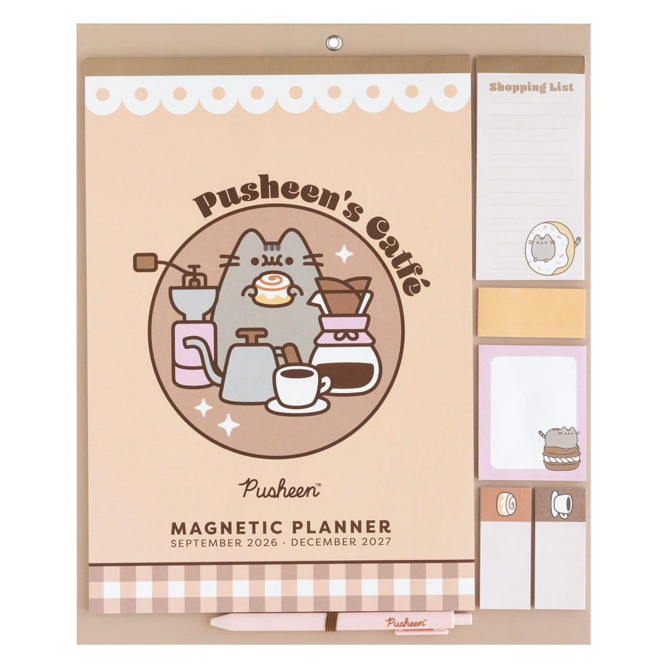 Image produit Planificateur magnétique Pusheen 2026/27 30 x 35 cm