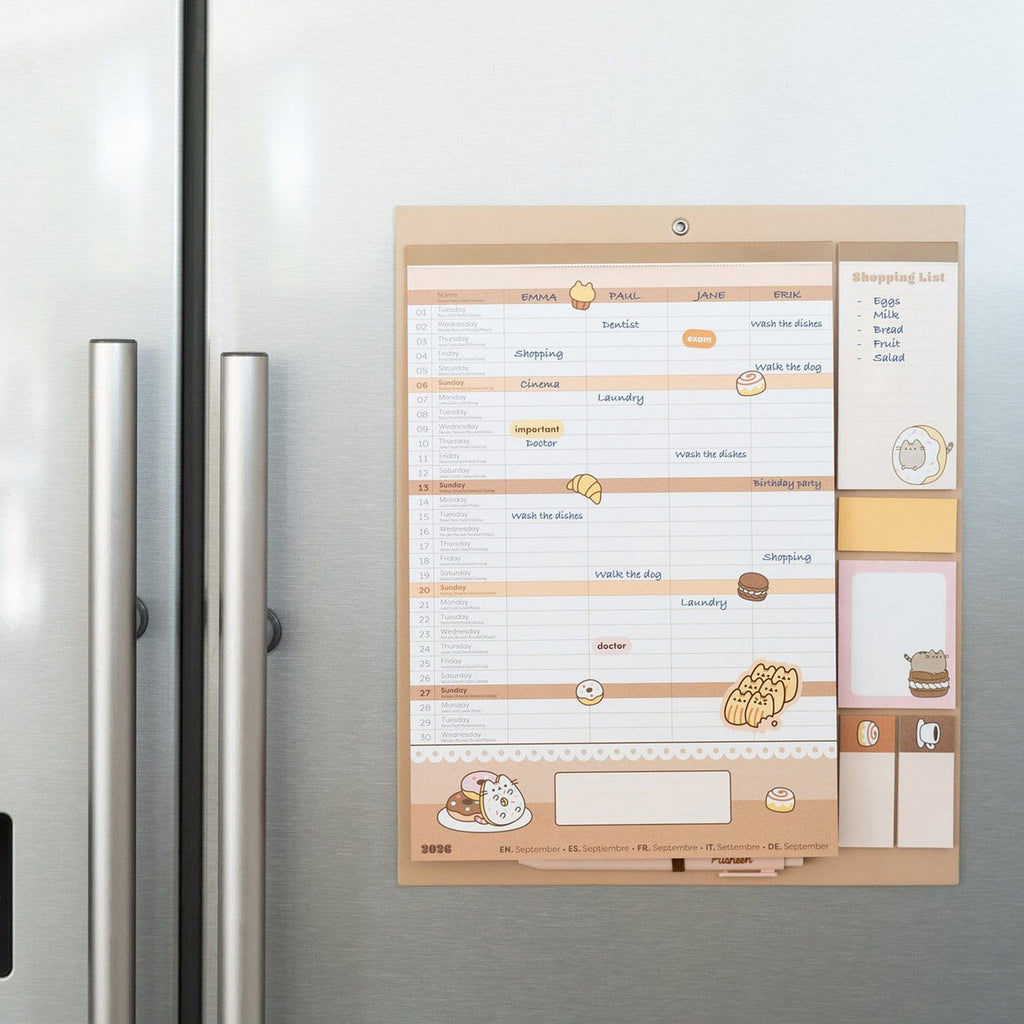 Image produit Planificateur magnétique Pusheen 2026/27 30 x 35 cm