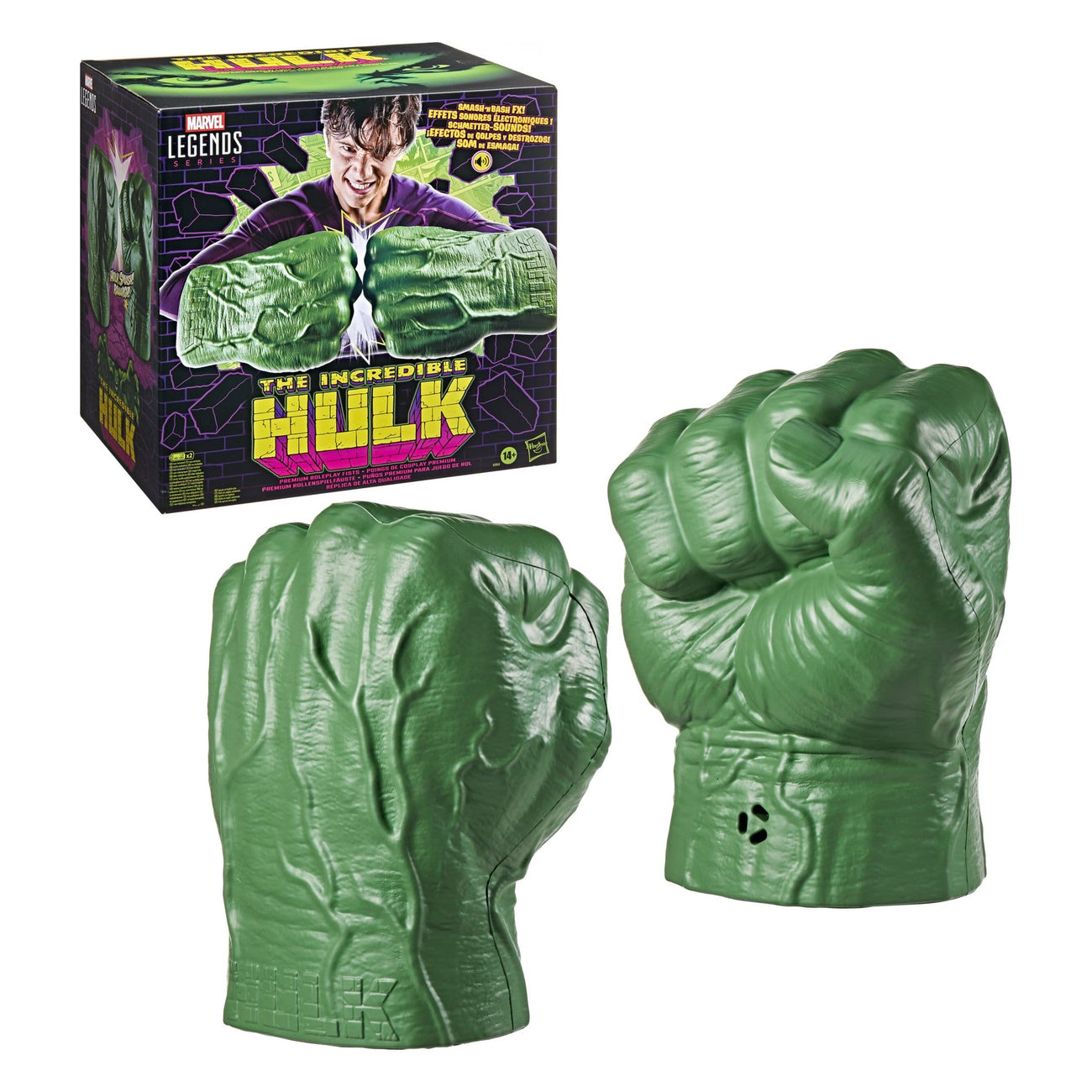 Image produit The Incredible Hulk Marvel Legends – Poings de jeu de rôle Premium