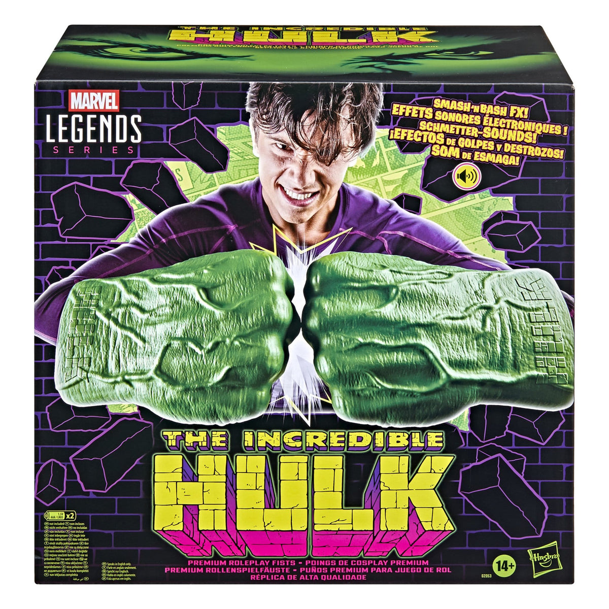 Image produit The Incredible Hulk Marvel Legends – Poings de jeu de rôle Premium