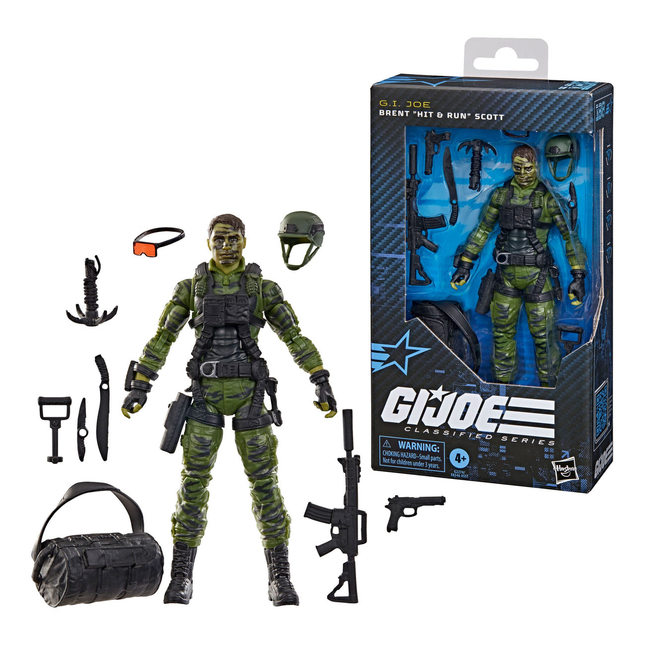 Image produit Figurine articulée G.I. Joe Classified Series Brent "Hit & Run"