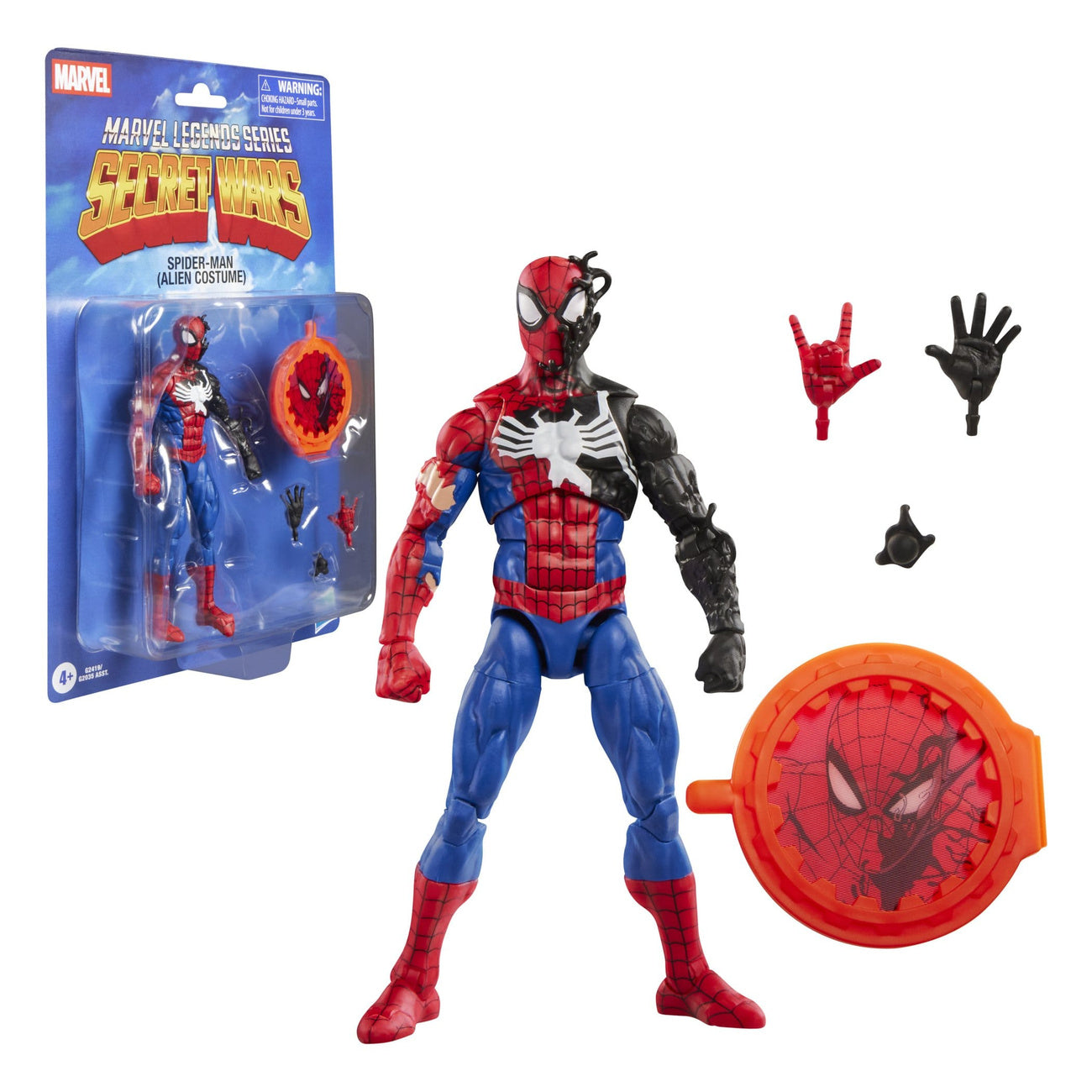 Image produit Figurine Marvel Legends Secret Wars Spider-Man (Alien