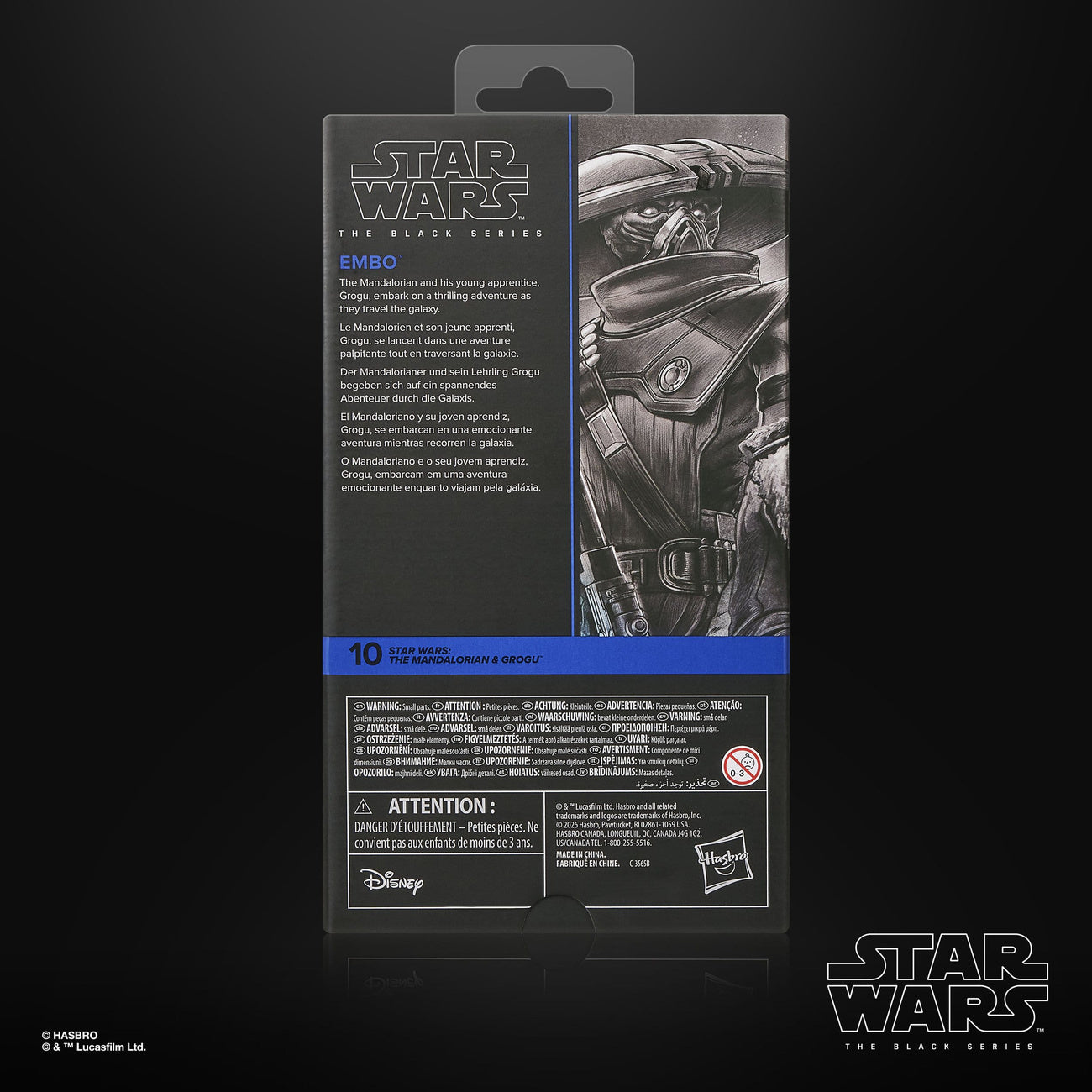 Image produit Figurine articulée Black Series Star Wars : The Mandalorian & Grogu