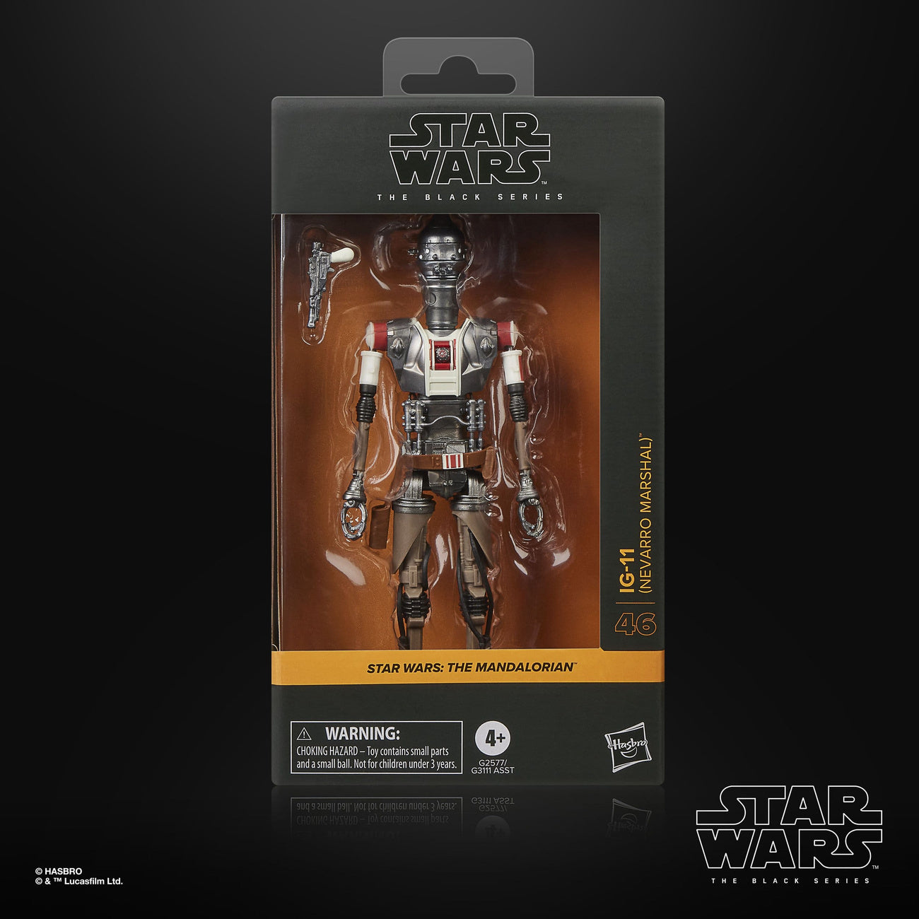 Image produit Star Wars : The Mandalorian Figurine d'action Black Series IG-11