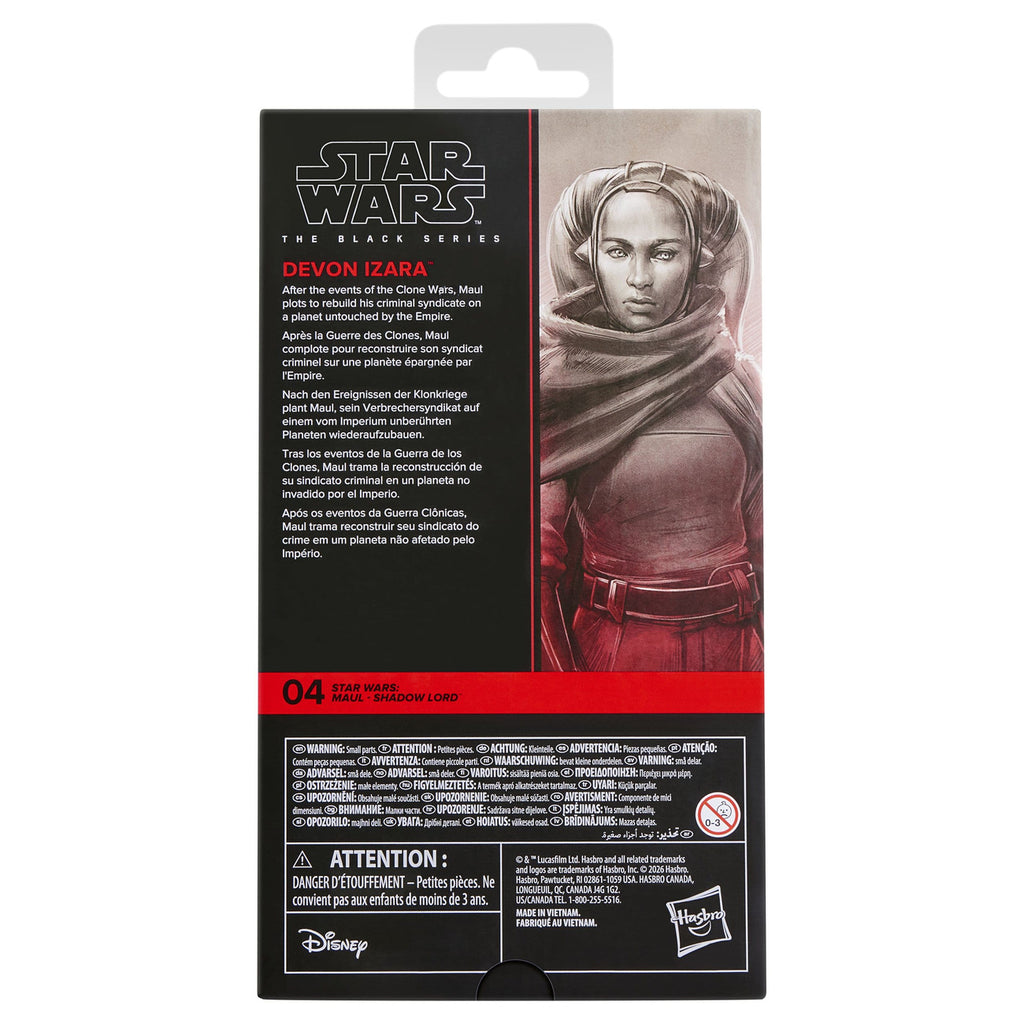 Image produit Star Wars: Maul - Shadow Lord Figurine articulée Black Series