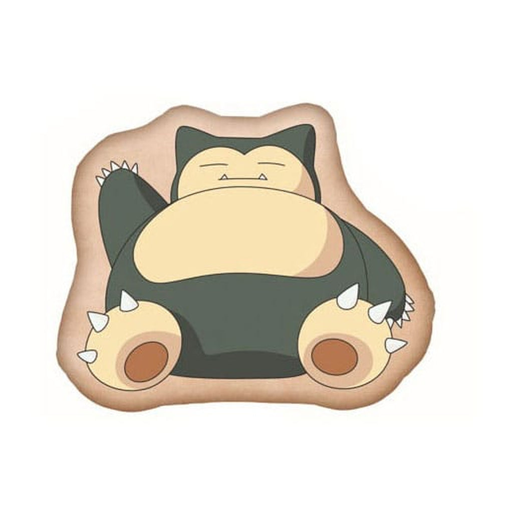 Image produit Coussin décoratif Pokémon Ronflex marron 36 cm