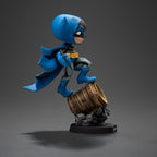 Image produit Figurine PVC Mini Co. Batman sur le Bat-Signal (Variante bleue)
