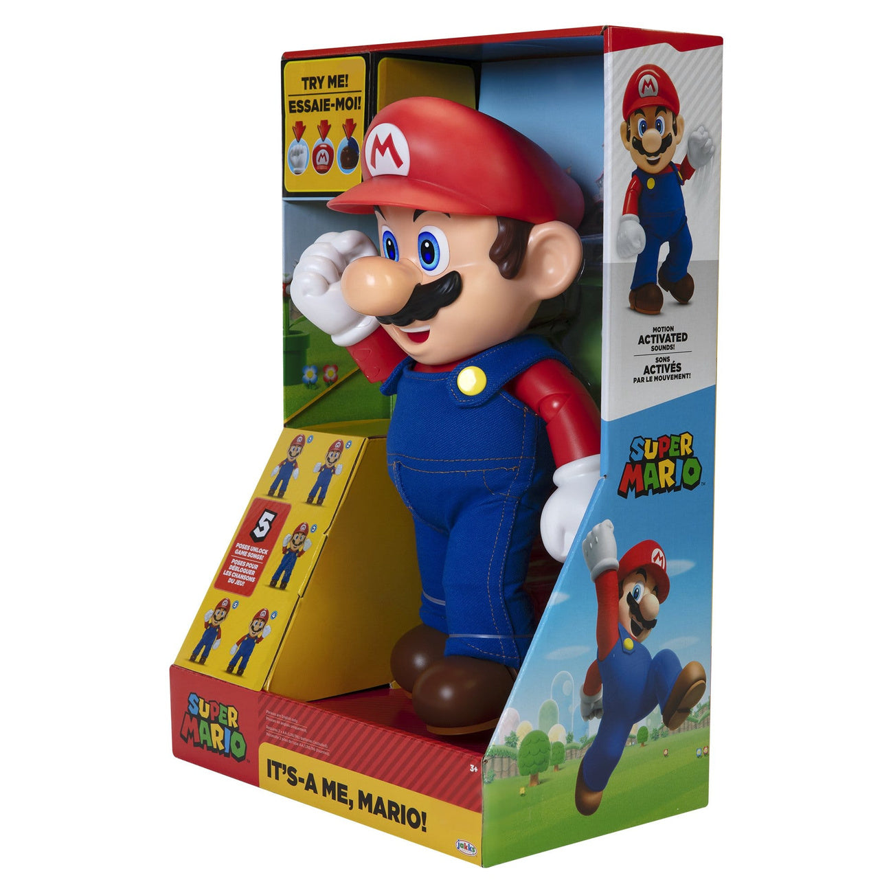 Image produit Figurine articulée parlante Super Mario It's-A Me! Mario 36 cm