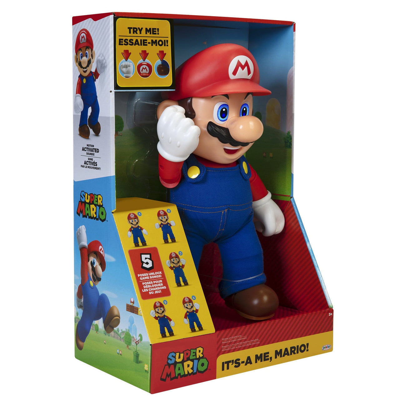 Image produit Figurine articulée parlante Super Mario It's-A Me! Mario 36 cm