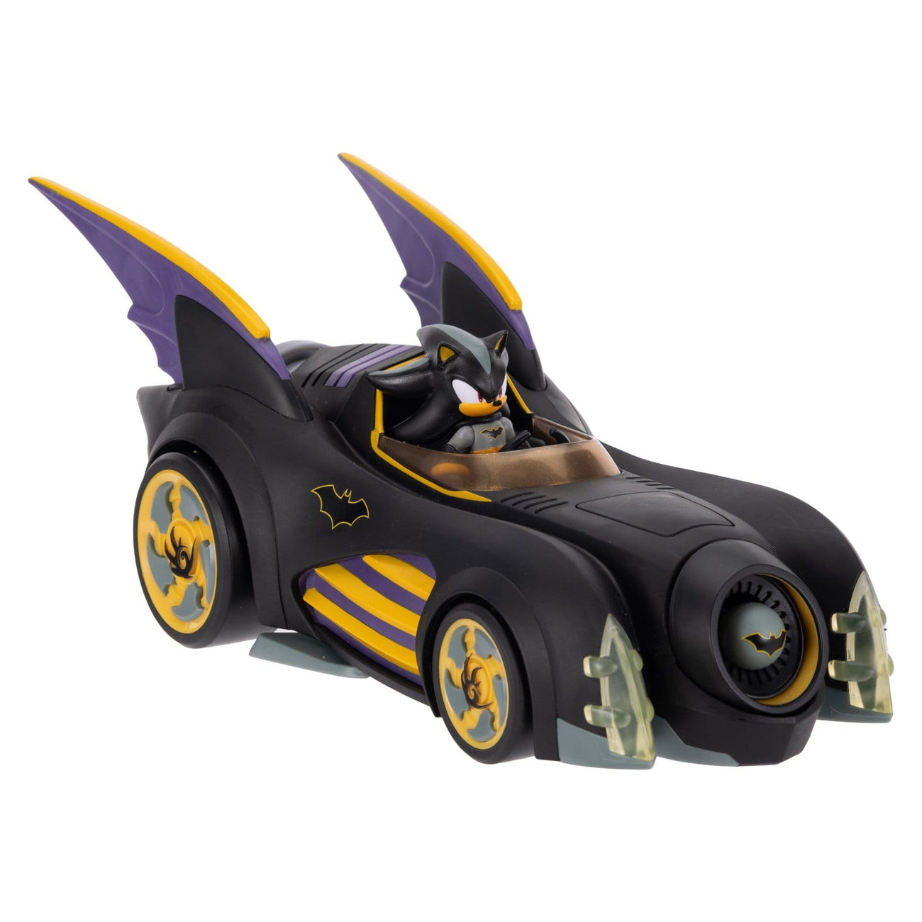 Image produit DC x Sonic - The Hedgehog Figurine articulée Shadow avec véhicule