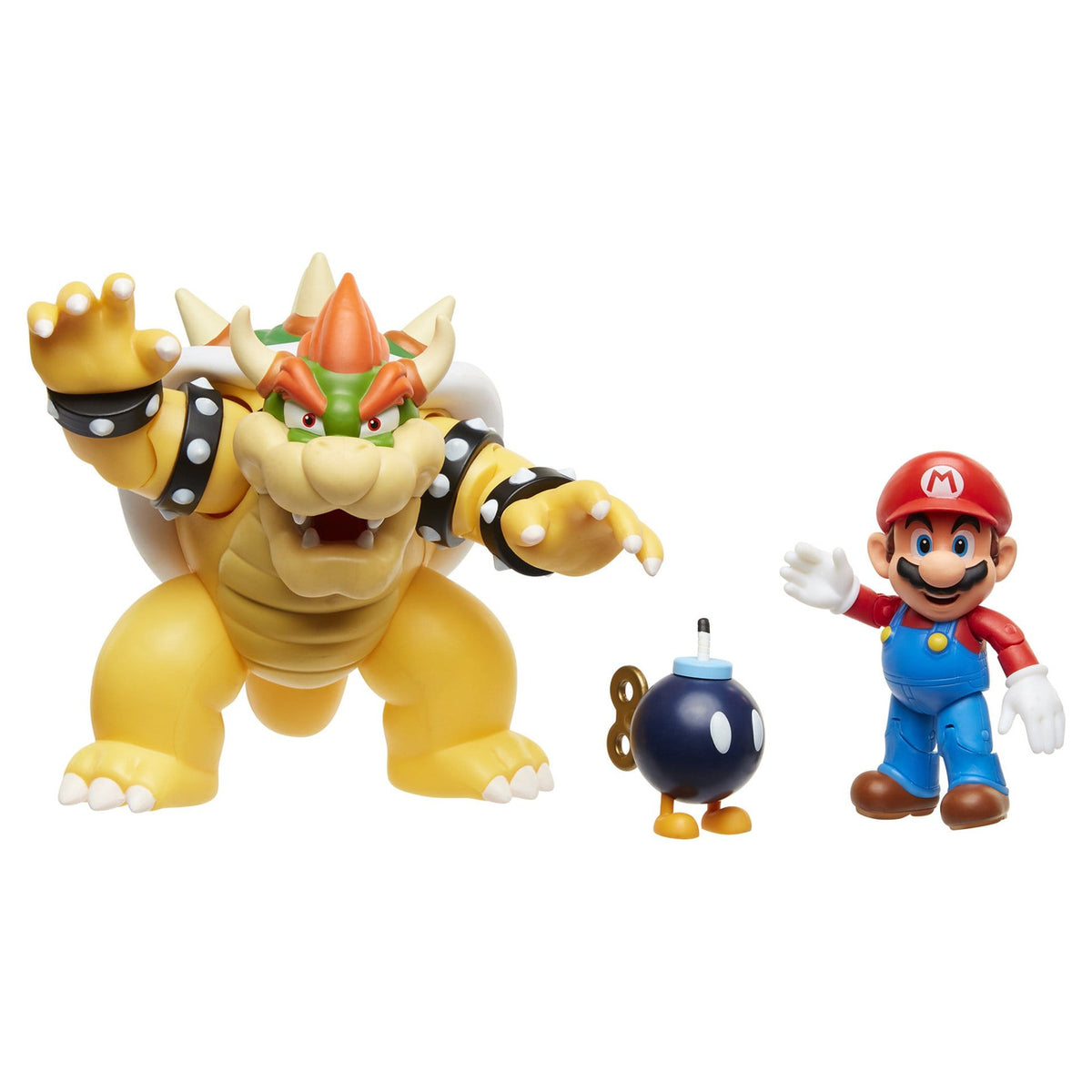 Image produit World of Nintendo Figurines articulées lot de 3 Mario vs. Bowser