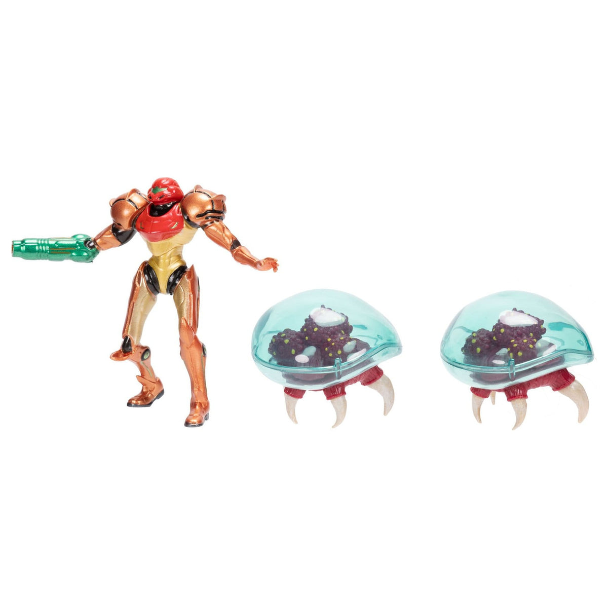 Image produit World of Nintendo Metroid Pack de 3 mini-figurines Samus Bounty