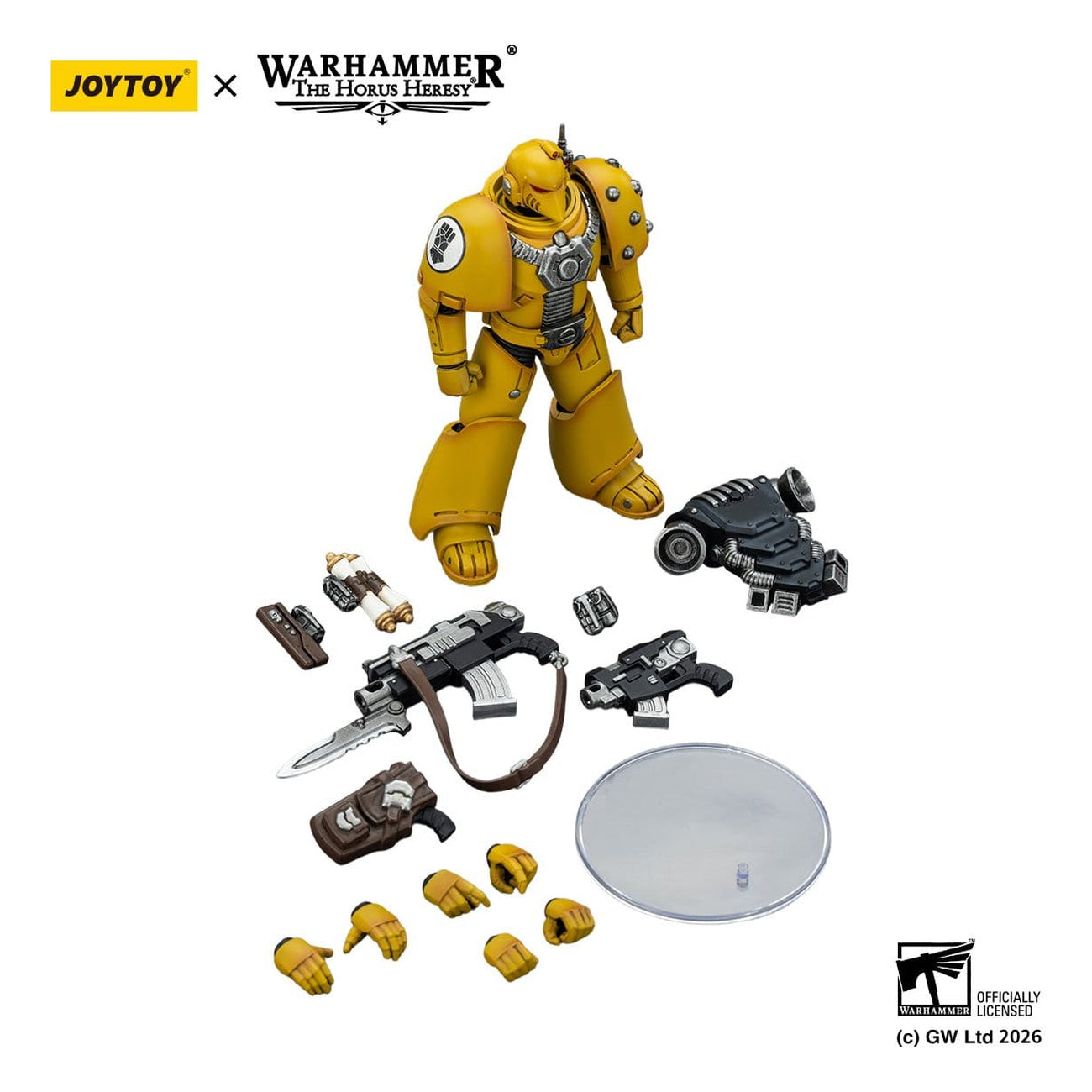 Image produit Figurine articulée Warhammer The Horus Heresy Imperial Fist MKVI