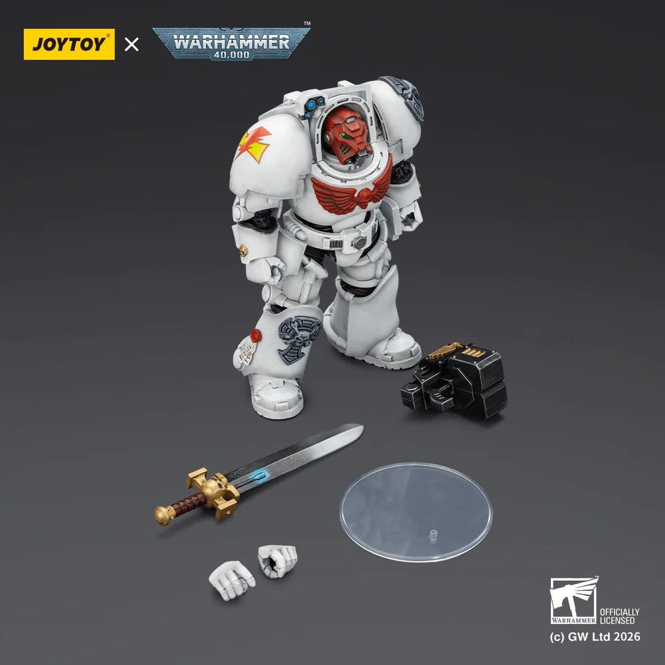 Image produit Figurine articulée Warhammer 40,000 White Scars Terminator 1 with