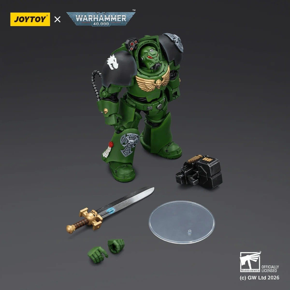 Image produit Figurine articulée Warhammer 40 000 Salamanders Terminator 1 with