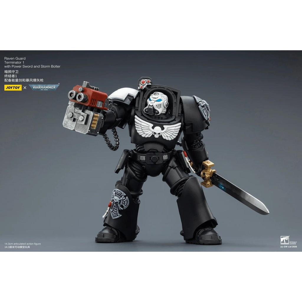 Product image Warhammer 40,000 Raven Guard Terminator 1 Action Figure with