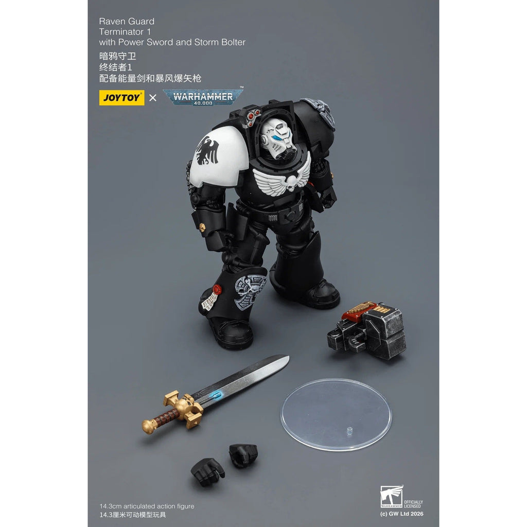 Product image Warhammer 40,000 Raven Guard Terminator 1 Action Figure with
