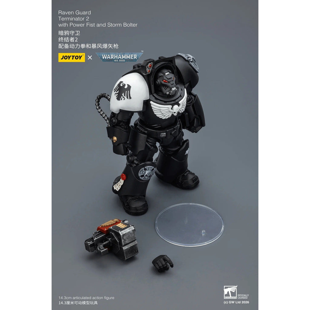 Image produit Figurine articulée Warhammer 40 000 Raven Guard Terminator 2 with