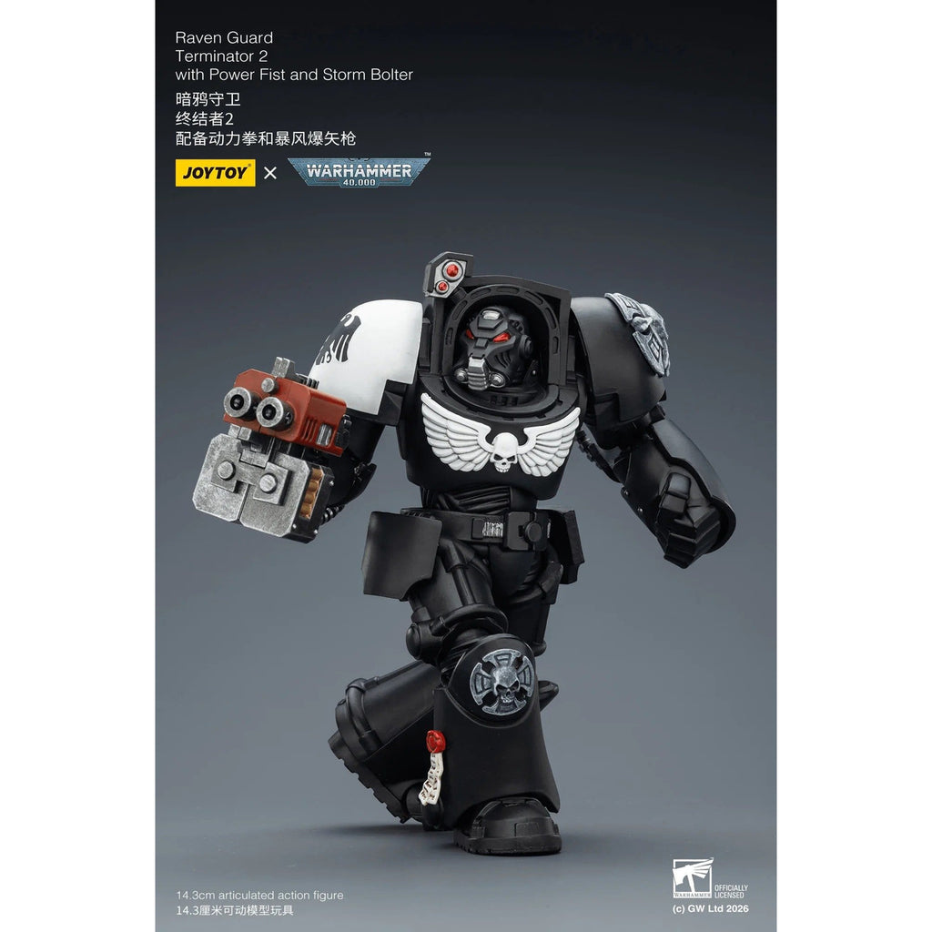 Image produit Figurine articulée Warhammer 40 000 Raven Guard Terminator 2 with