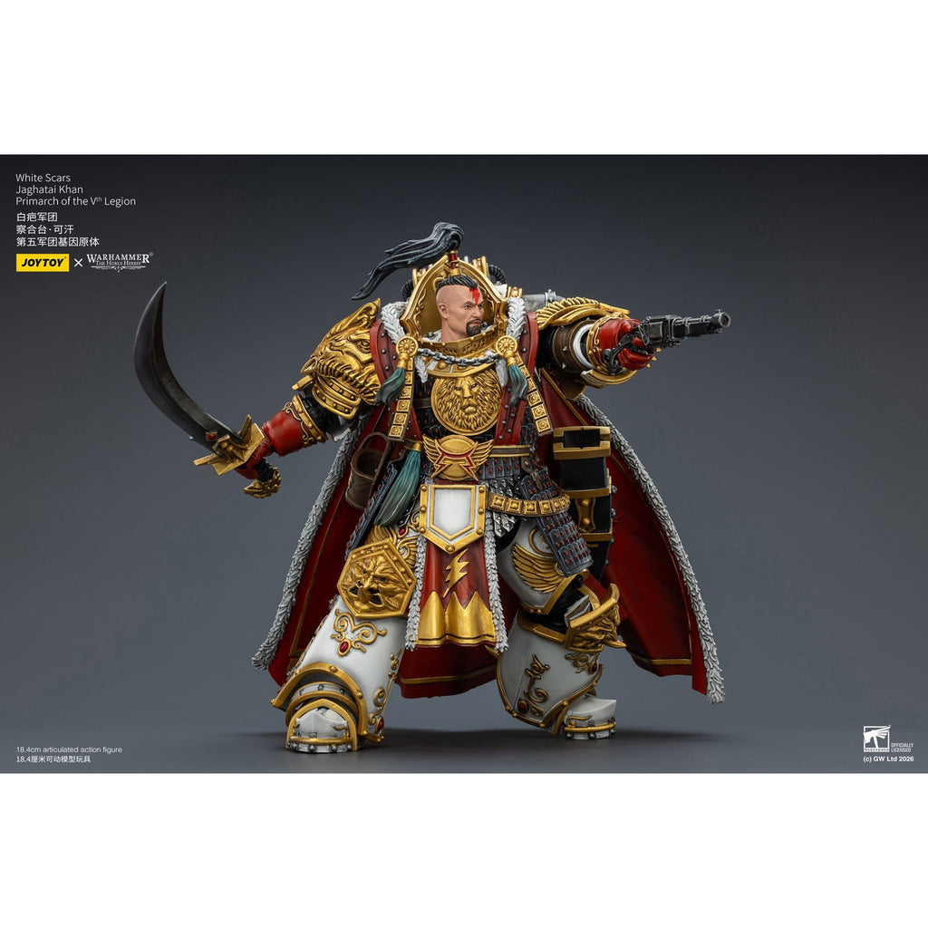 Image produit Figurine articulée Warhammer The Horus Heresy White Scars Jaghatai
