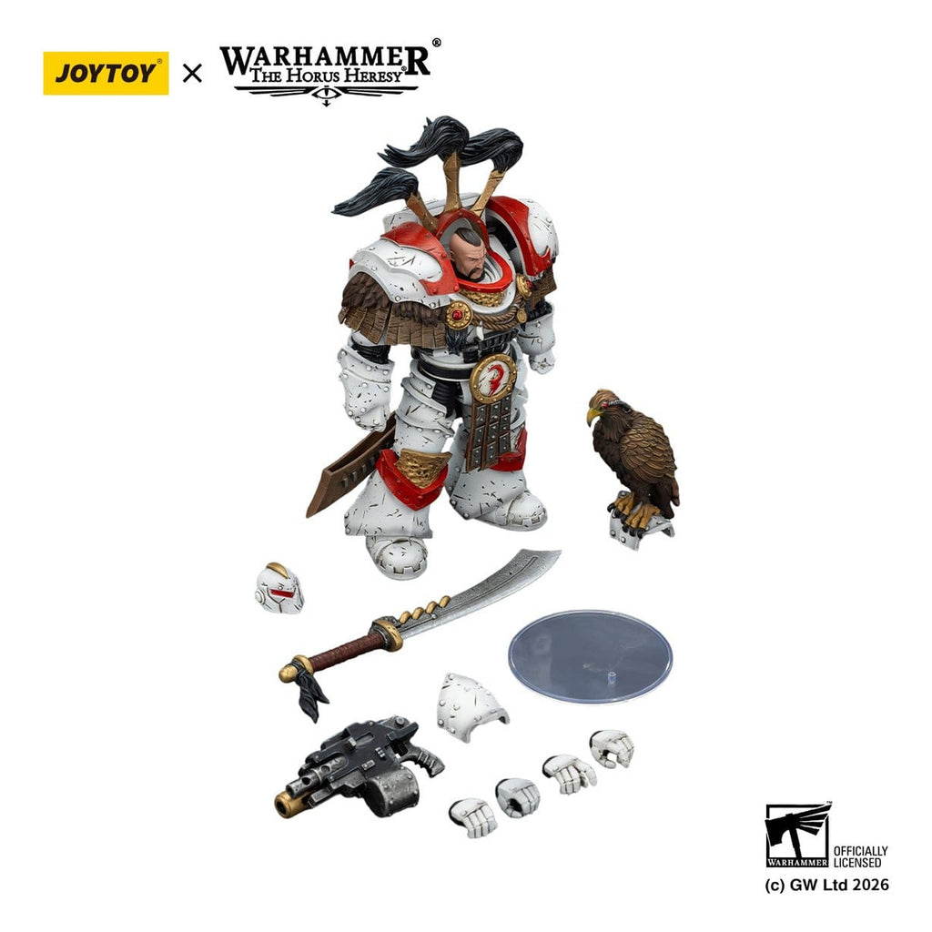 Image produit Figurine articulée Warhammer 40 000 White Scars Legion Praetor en