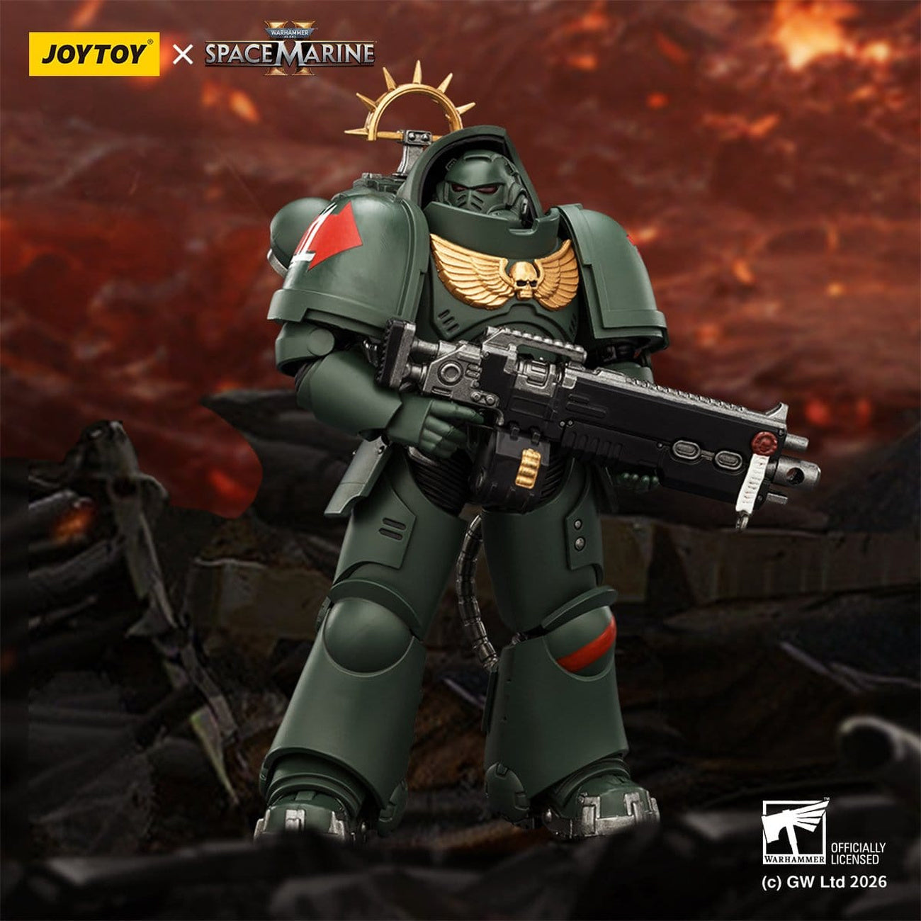 Image produit Figurine articulée Warhammer 40 000 Game Edition Dark Angels Heavy