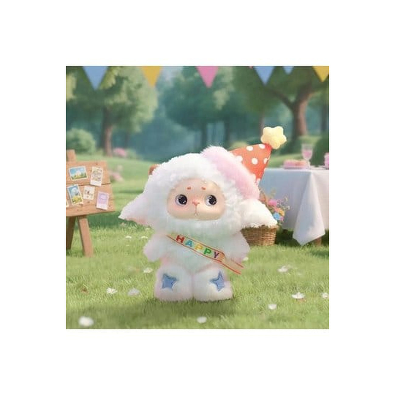 Image produit Miehuu - Porte-clés en peluche mystère Chill Manual