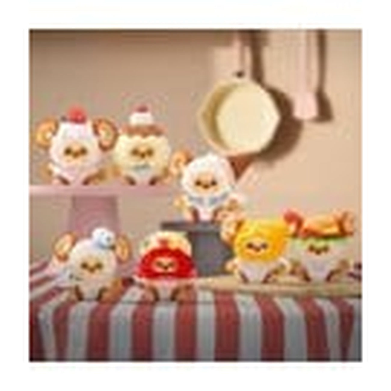 Image produit Jayshoo - One Bite no End Mystery Porte-clés en peluche