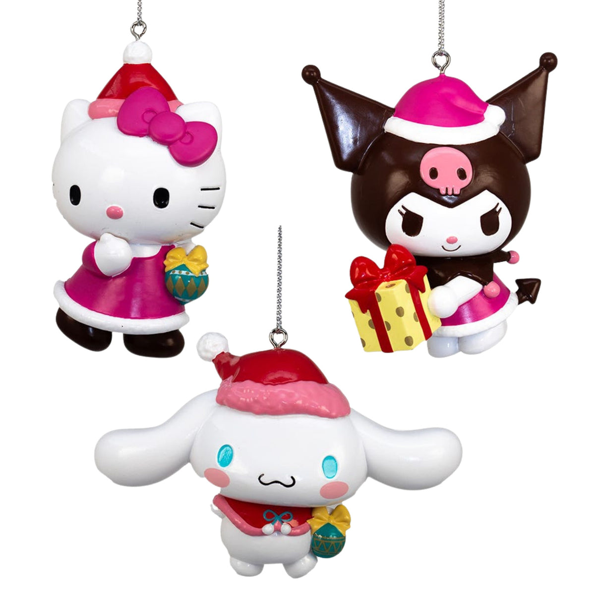 Image produit Hello Kitty and Friends - Lot de 3 décorations de sapin de Noël