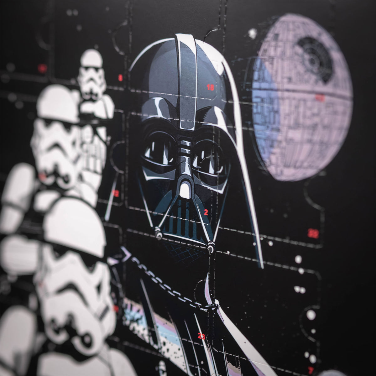 Image produit Star Wars - Calendrier de l'Avent chaussettes Darth Vader - 40-46