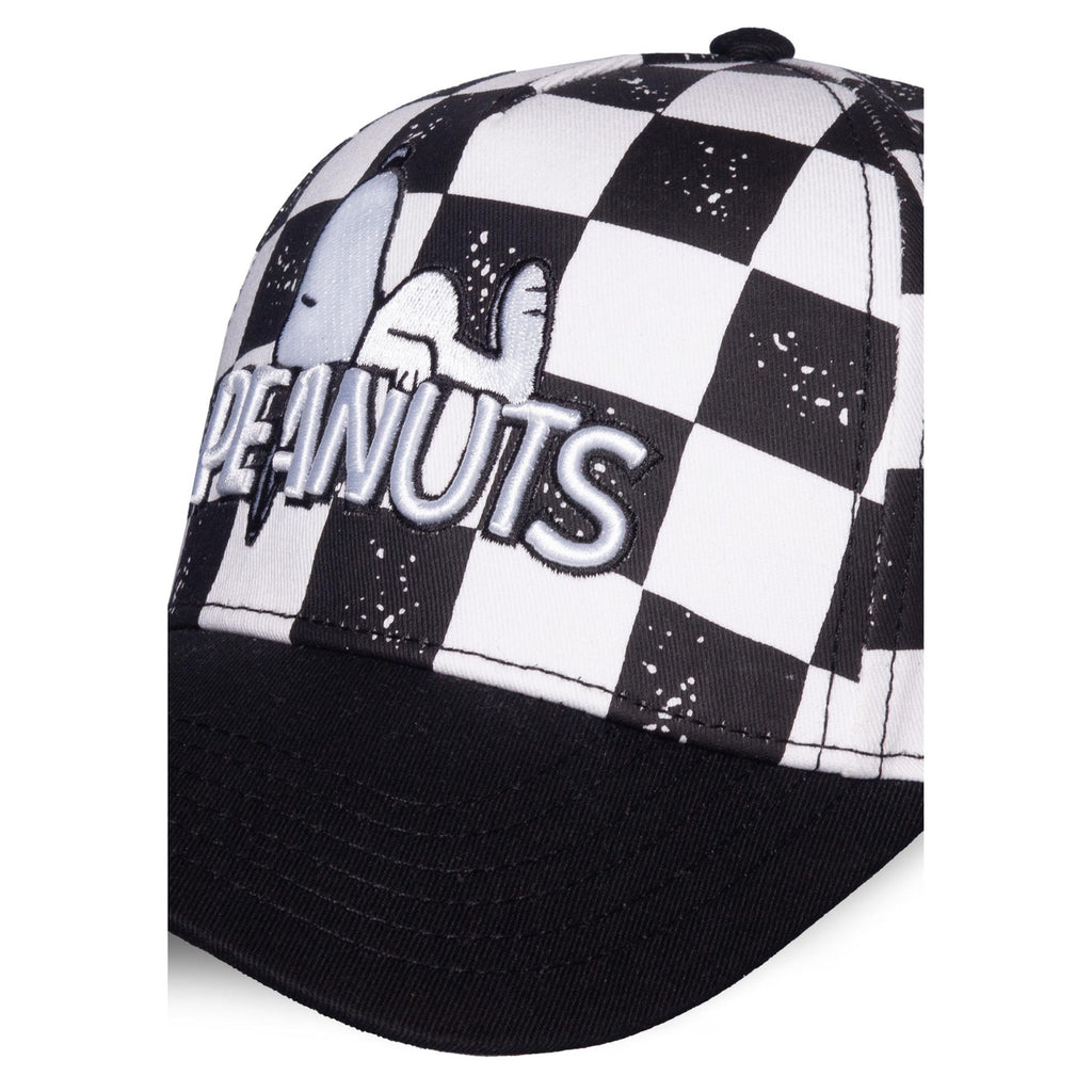 Image produit Casquette de baseball Peanuts Logo damier