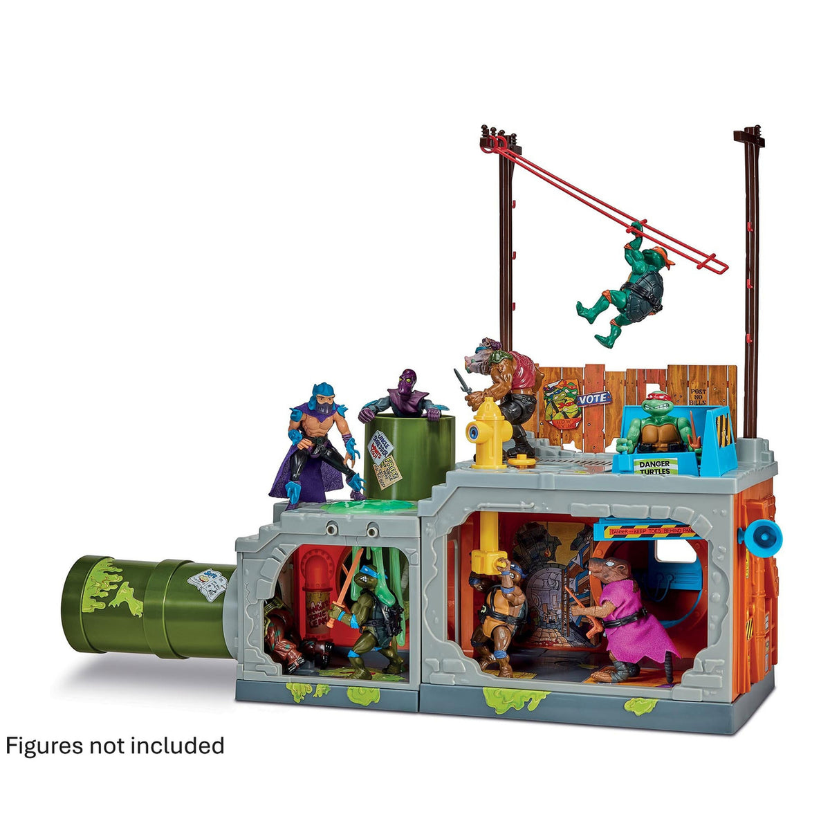 Image produit Bâtiment Couvercle des Égouts Secrets Teenage Mutant Ninja Turtles
