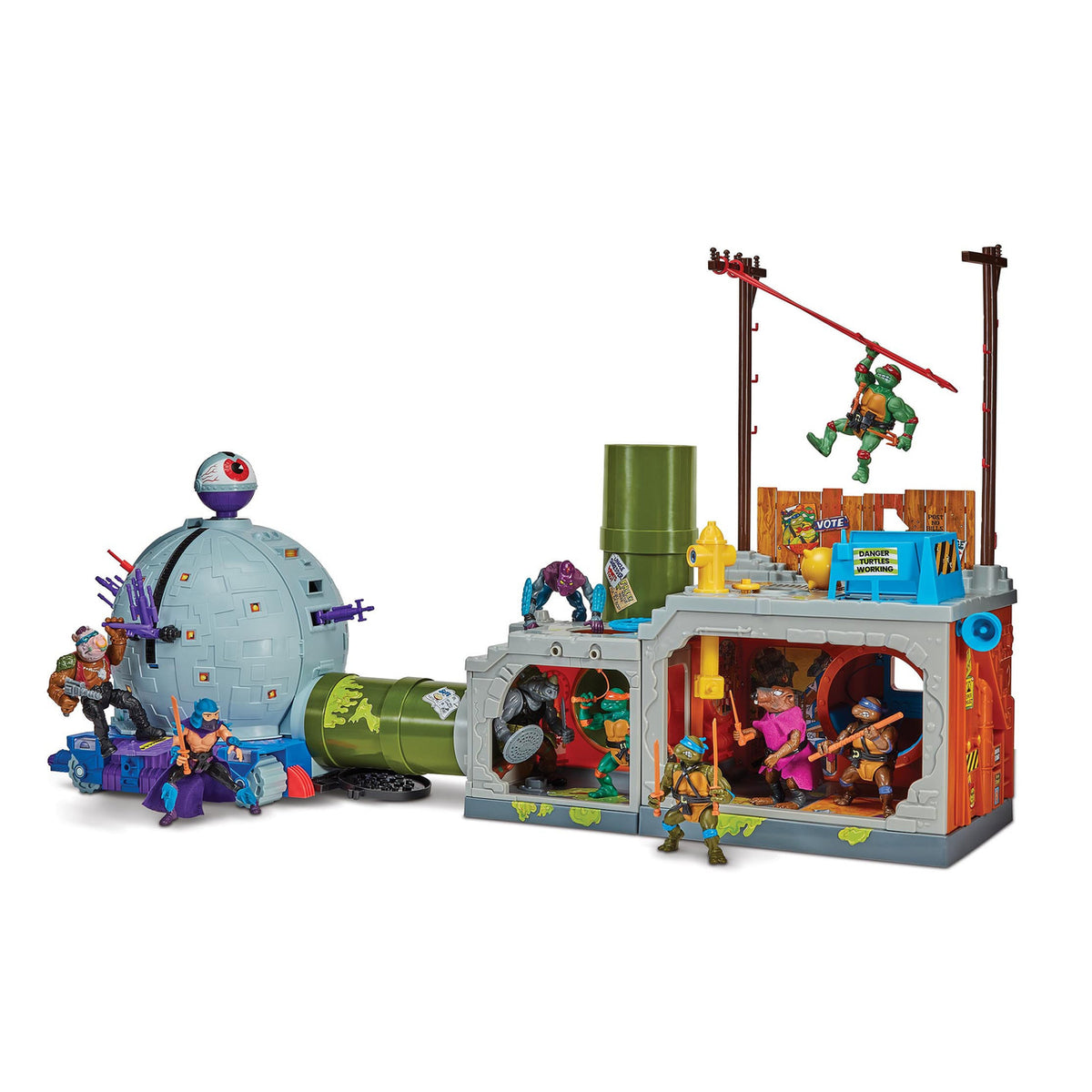 Image produit Bâtiment Couvercle des Égouts Secrets Teenage Mutant Ninja Turtles