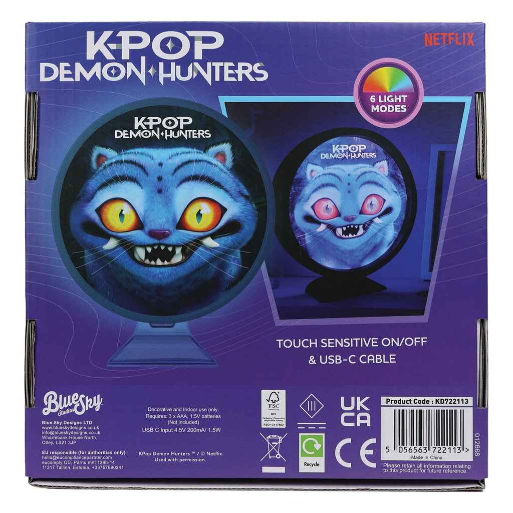 Image produit Lampe d’ambiance KPop Demon Hunters Derpy avec USB-C 11 cm