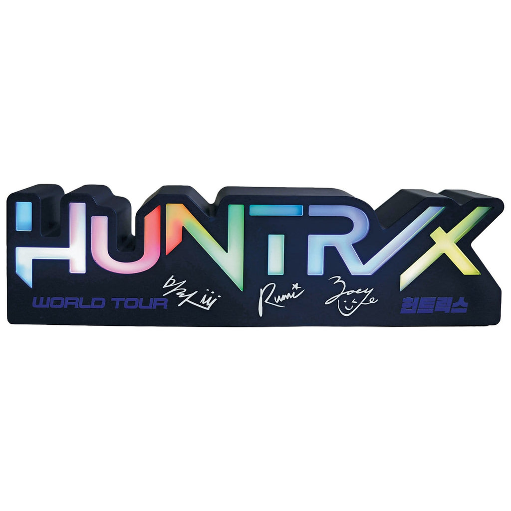 Image produit Lampe KPop Demon Hunters logo Huntr/x