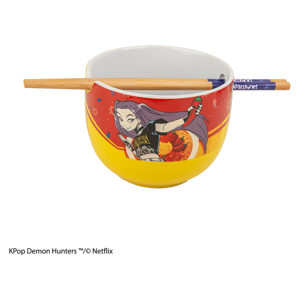 Image produit KPop Demon Hunters Bol à ramen avec baguettes Mira Spice
