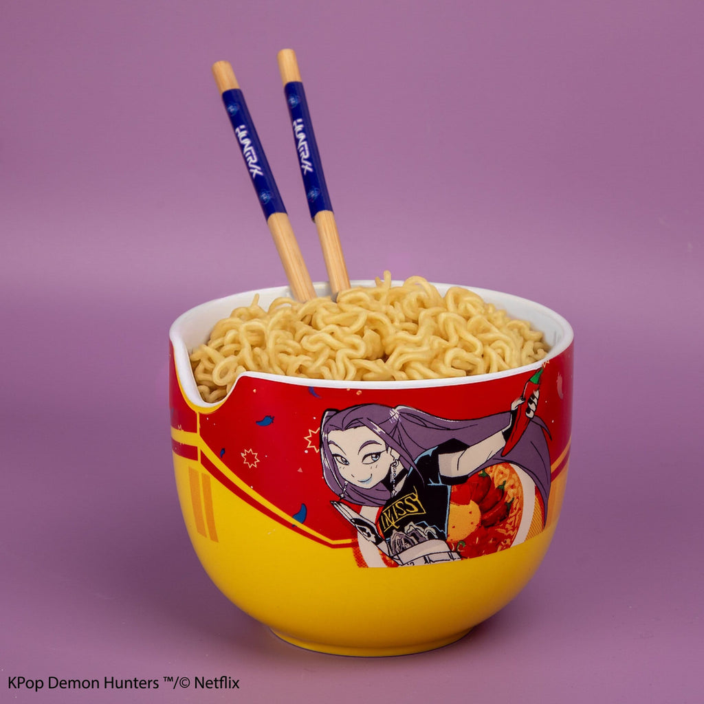 Image produit KPop Demon Hunters Bol à ramen avec baguettes Mira Spice