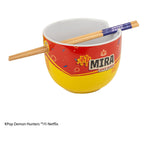 Image produit KPop Demon Hunters Bol à ramen avec baguettes Mira Spice