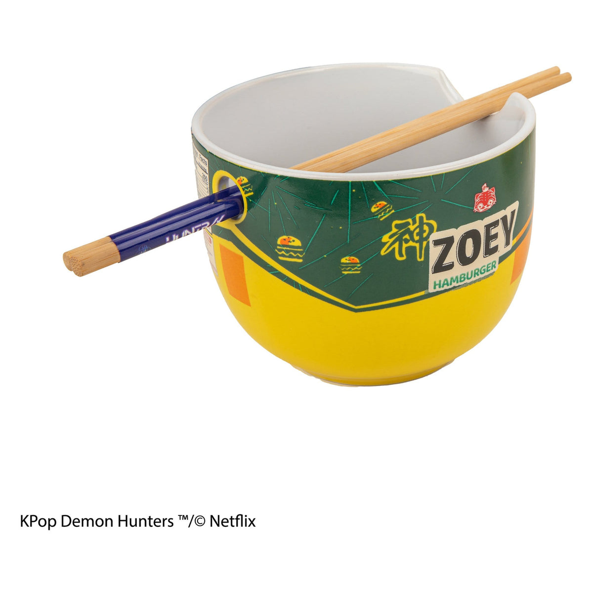 Product image KPop Demon Hunters Ramen Bowl with Chopsticks Zoey