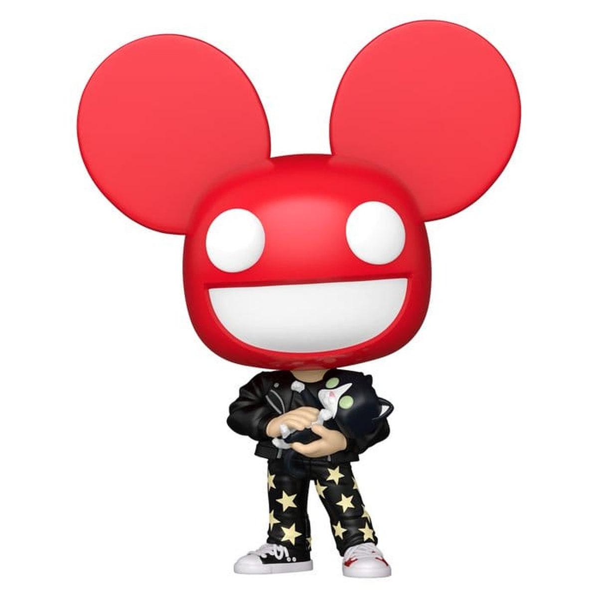 Image produit Figurine vinyle POP! Rocks Deadmau5 avec chat 9 cm