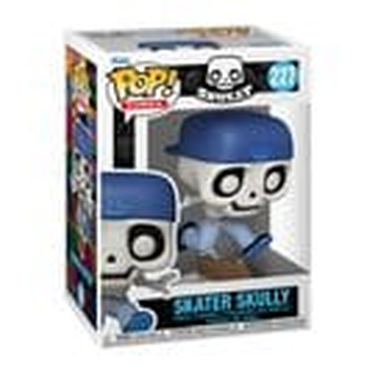 Image produit Figurine vinyle Funko Legacy POP! Icons Skater Skully 9 cm