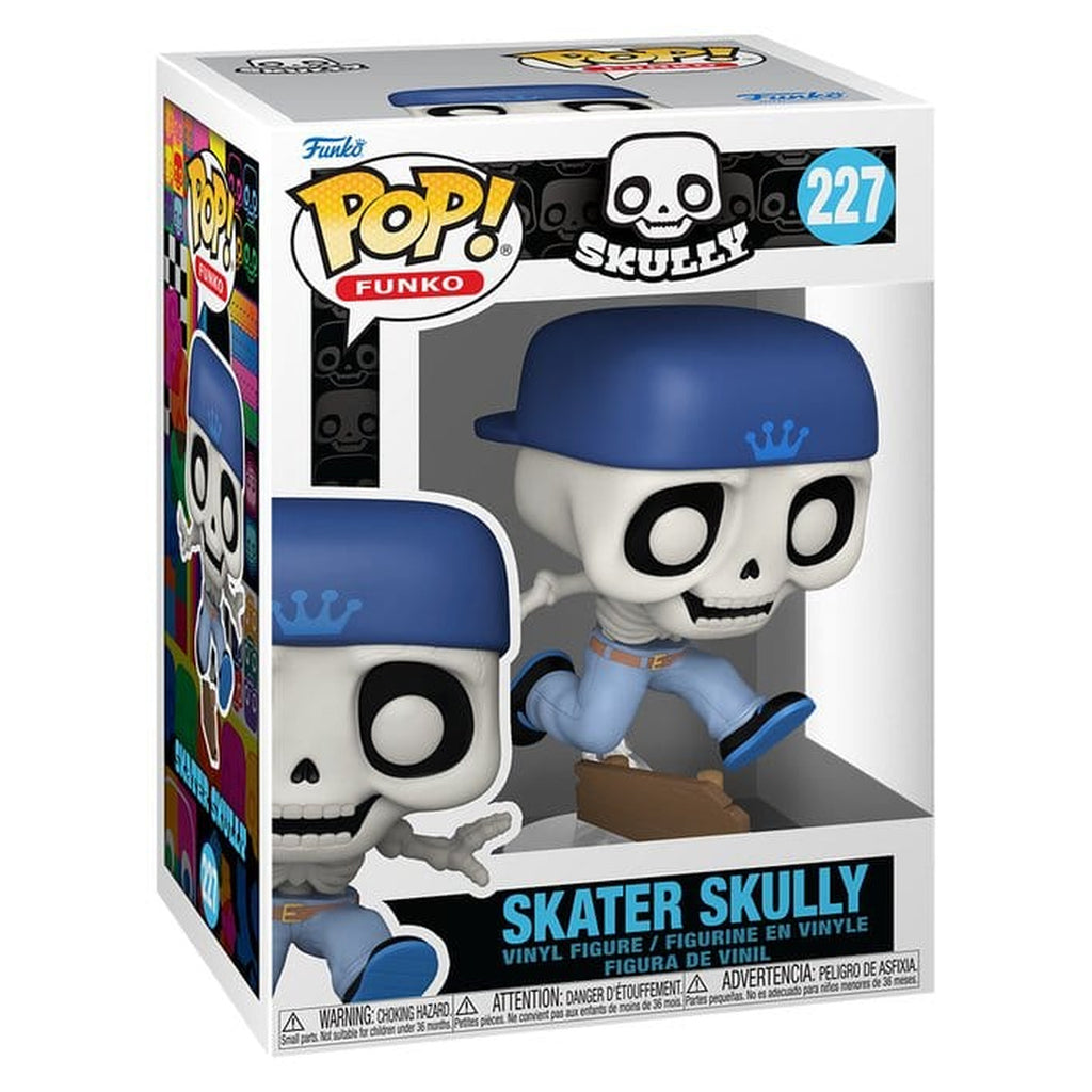 Image produit Figurine vinyle Funko Legacy POP! Icons Skater Skully 9 cm