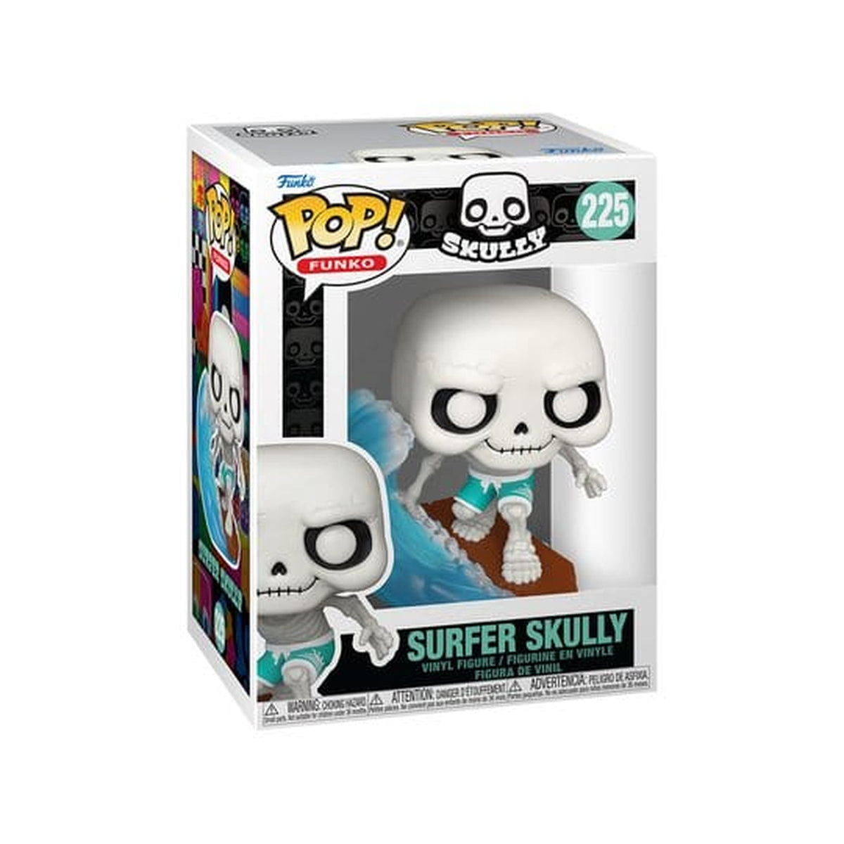 Product image Funko Legacy POP! Icons Vinyl Figure Surfer Skully 9 cm