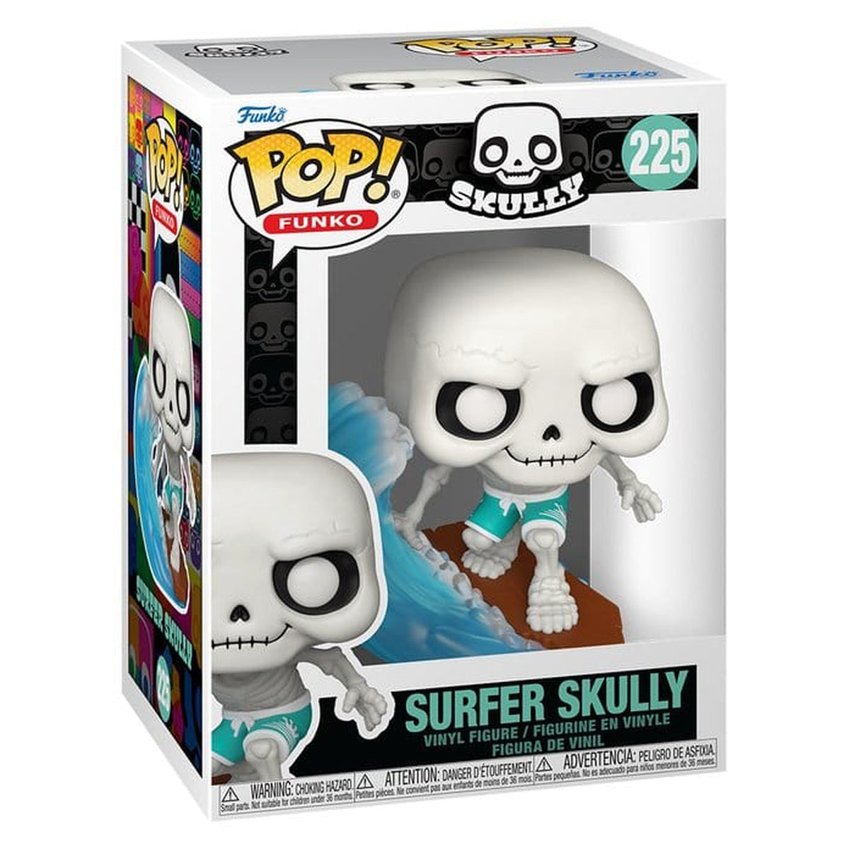 Product image Funko Legacy POP! Icons Vinyl Figure Surfer Skully 9 cm