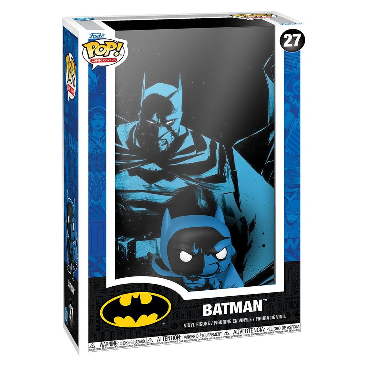 Image produit DC Comics POP! Comic Covers Figurine en vinyle Batman Black & Blue