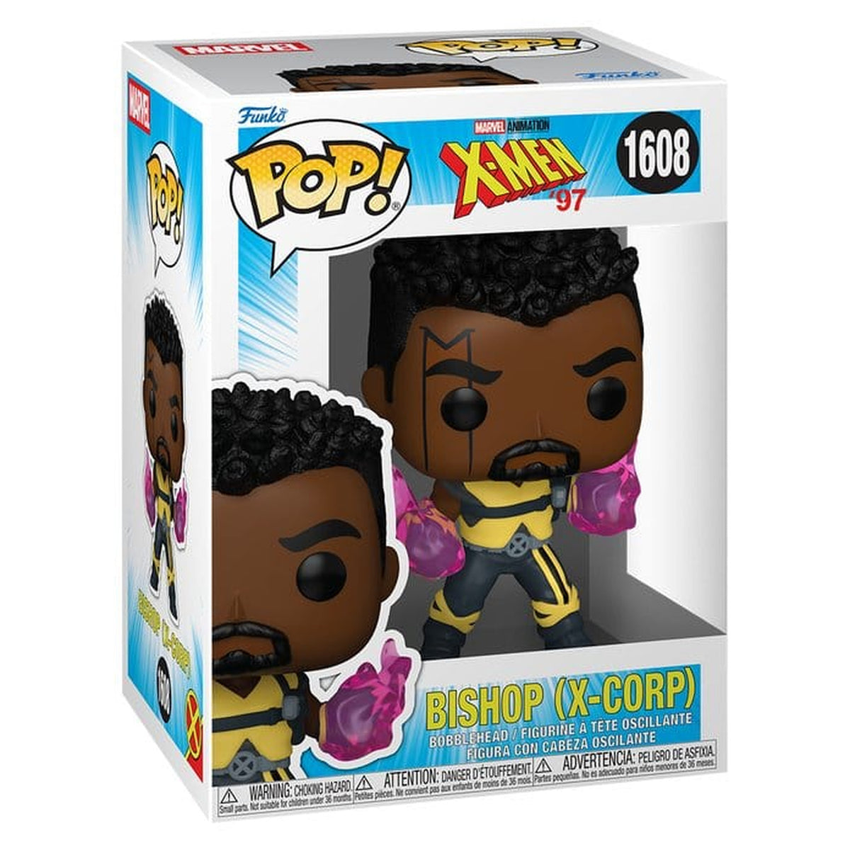 Image produit Marvel figurine POP! en vinyle : X-Men '97 S4 - Bishop (X-Corp) 9 cm