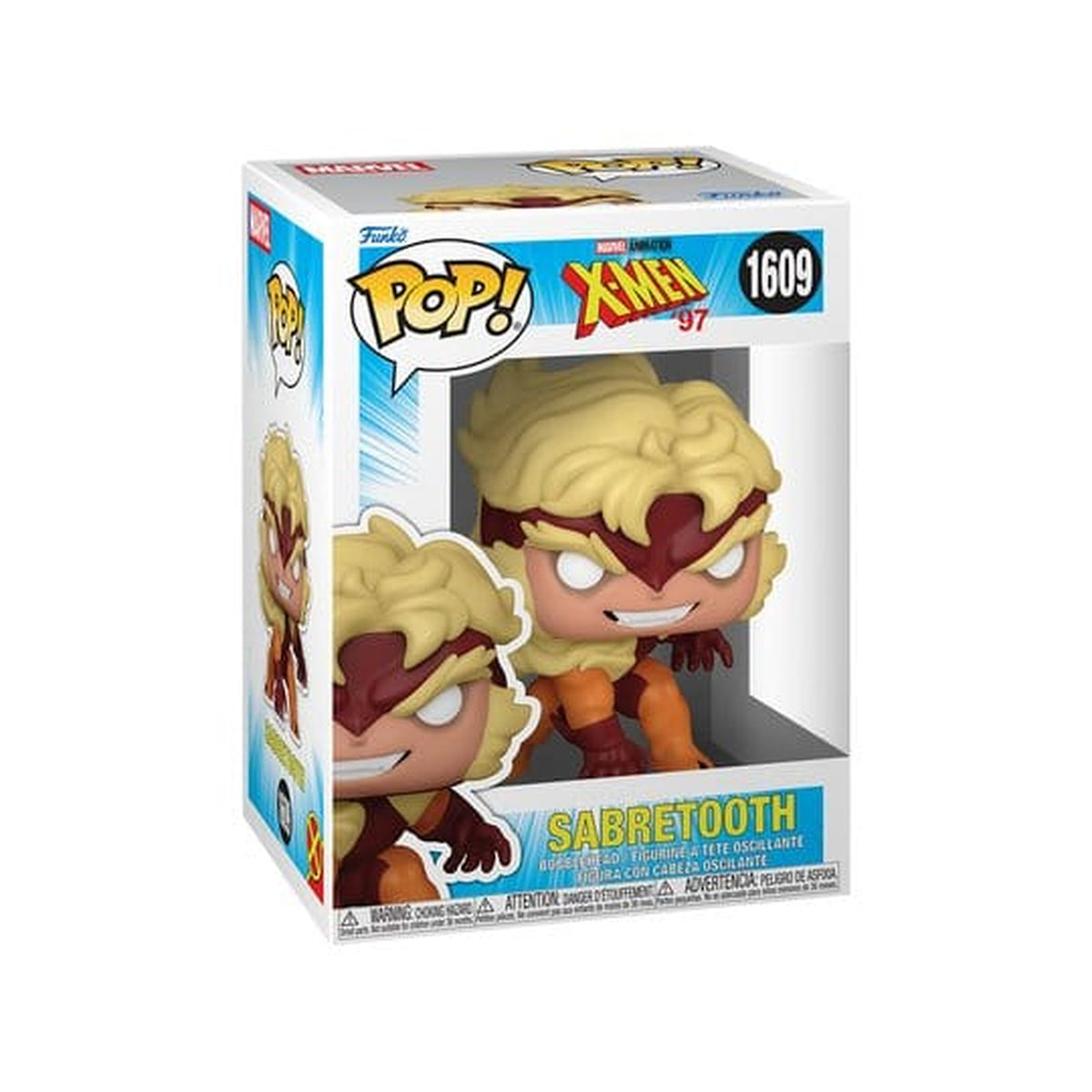 Image produit Figurine POP! en vinyle Marvel : X-Men '97 S4 - Sabretooth 9 cm